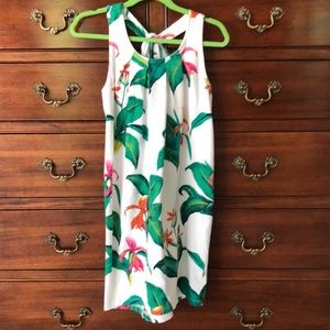Gap flowered dress size 10.